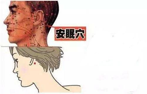 失眠按摩哪里最管用图,失眠按摩哪能快速入睡