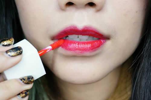 涂口红后吃东西怎么办,涂口红后吃饭怎么办-乐