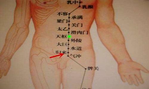 足阳明胃经按摩顺序