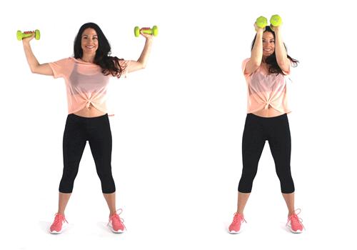 哑铃怎么练肱三头肌 哑铃怎么练手臂