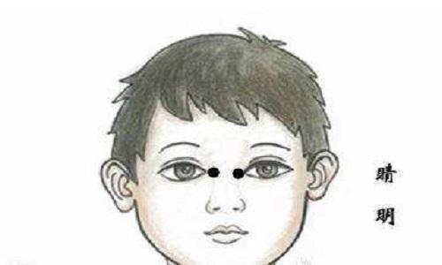 小儿保护视力常用推拿穴位