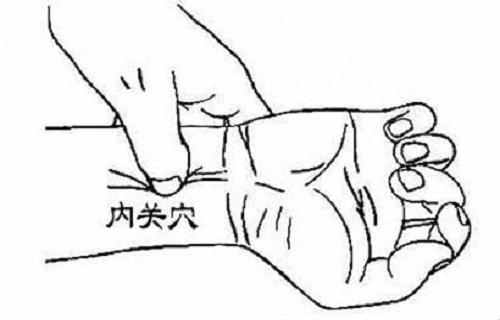 内关的定位内关的按摩时间