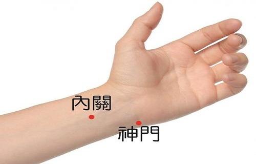 内关的定位内关的按摩时间