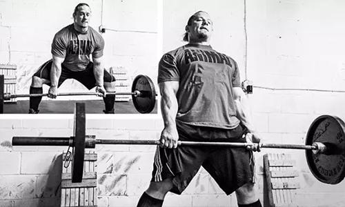 直腿硬拉的标准动作