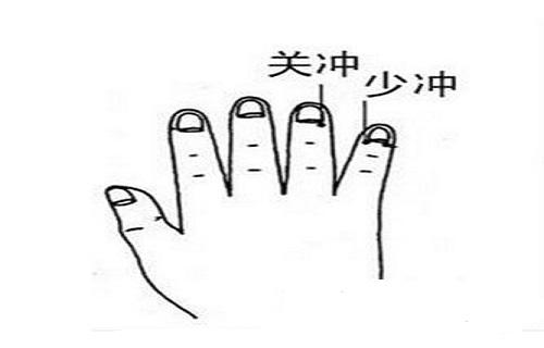 少冲的准确位置图图解