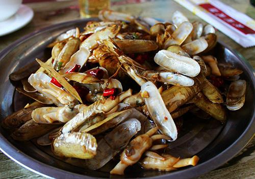 蛏子哪里不能吃图解 蛏子有没有寄生虫