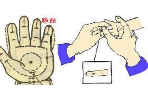 清肺经正确手法图 清肺经的作用（组图）