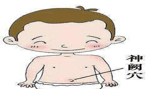 小儿神阙的准确位置图和作用小儿神阙推拿