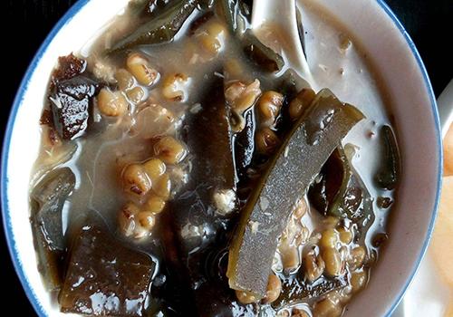 海带绿豆汤的功效与作用